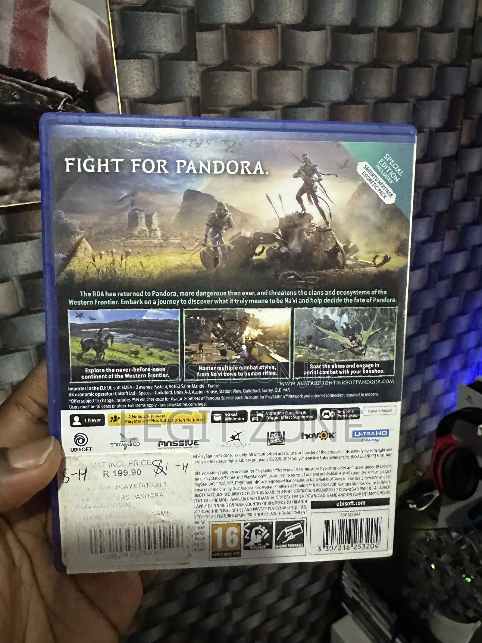 Avatar Frontiers of Pandora Ps5 Disc