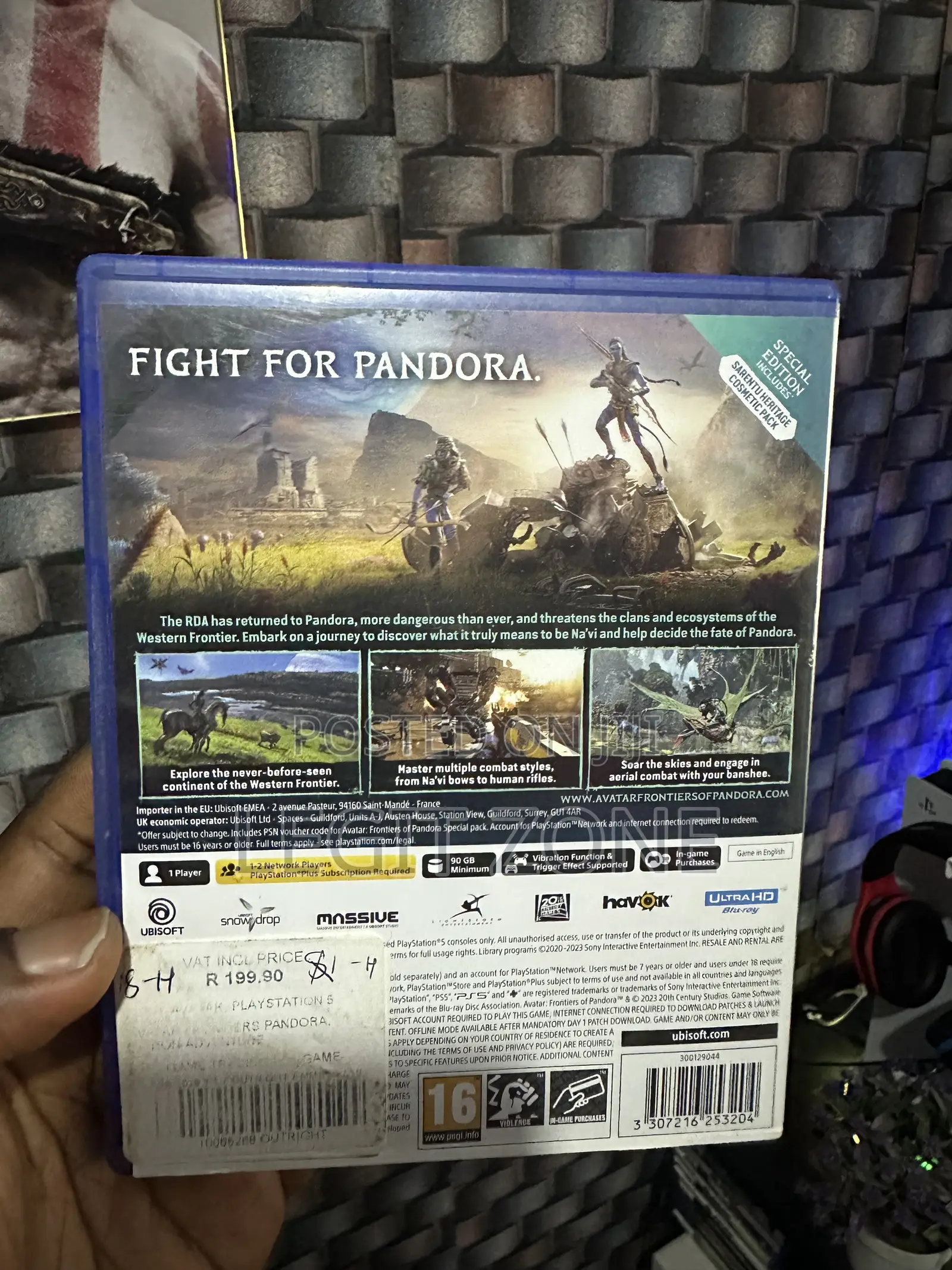 Avatar Frontiers of Pandora Ps5 Disc