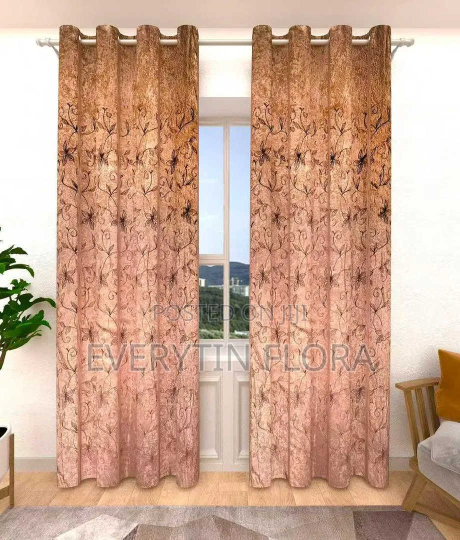 Non Silky Sunblock Curtains