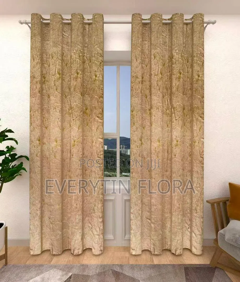 Non Silky Sunblock Curtains