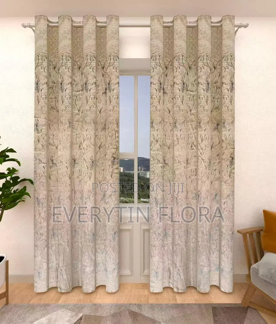 Non Silky Sunblock Curtains