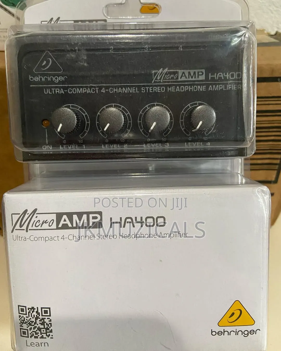 Micro Amp_ Ha400_ 4 Channel- Headphone Amplifier