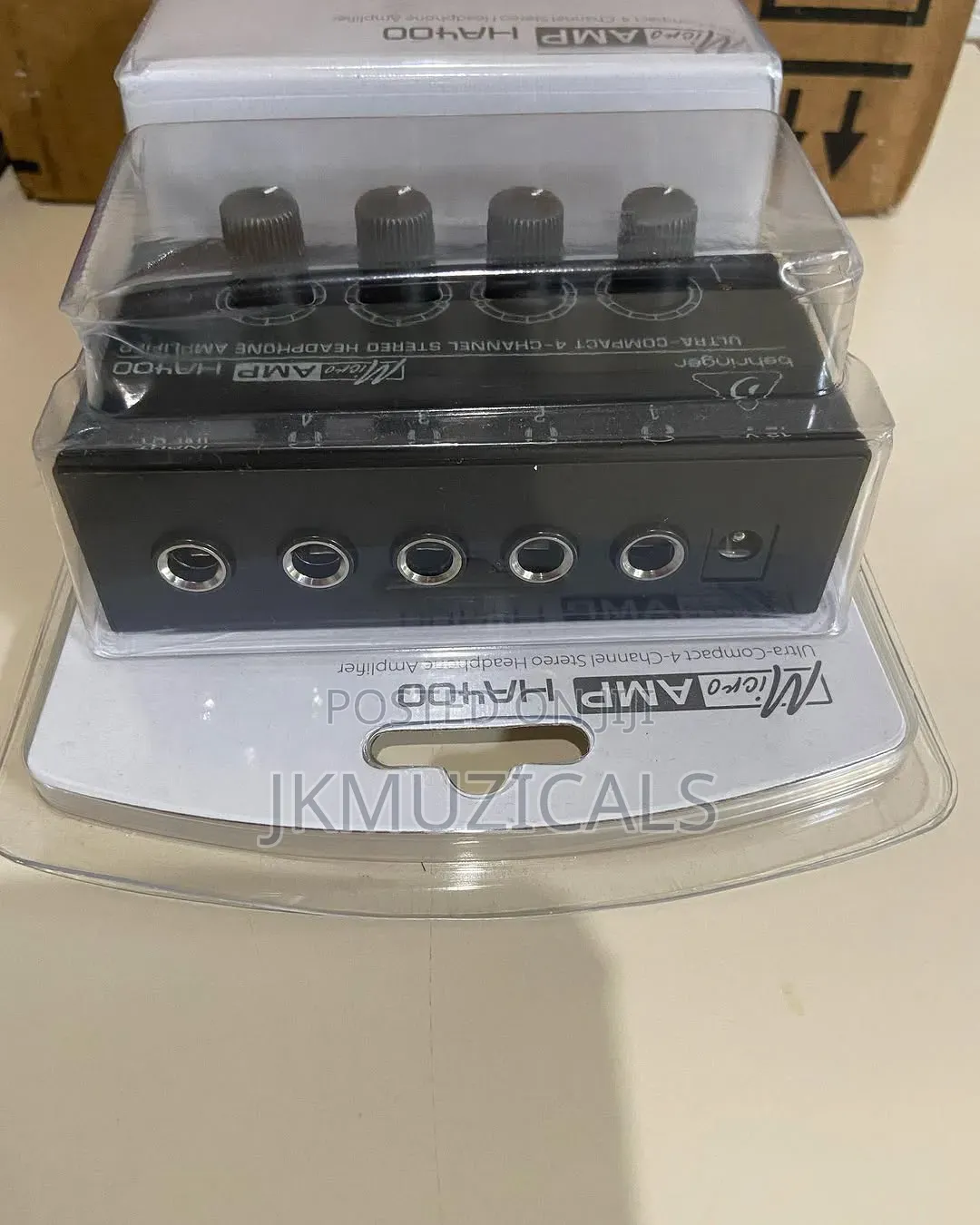 Micro Amp_ Ha400_ 4 Channel- Headphone Amplifier