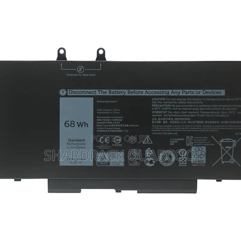 3hwpp Battery for Dell Latitude 5410 5411 5501 5511 P98g R8d7n
