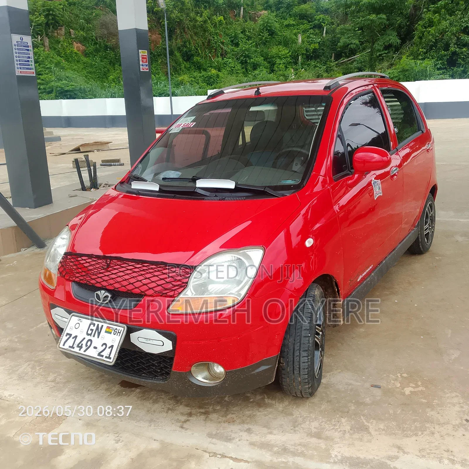 Daewoo Matiz 2009 Red