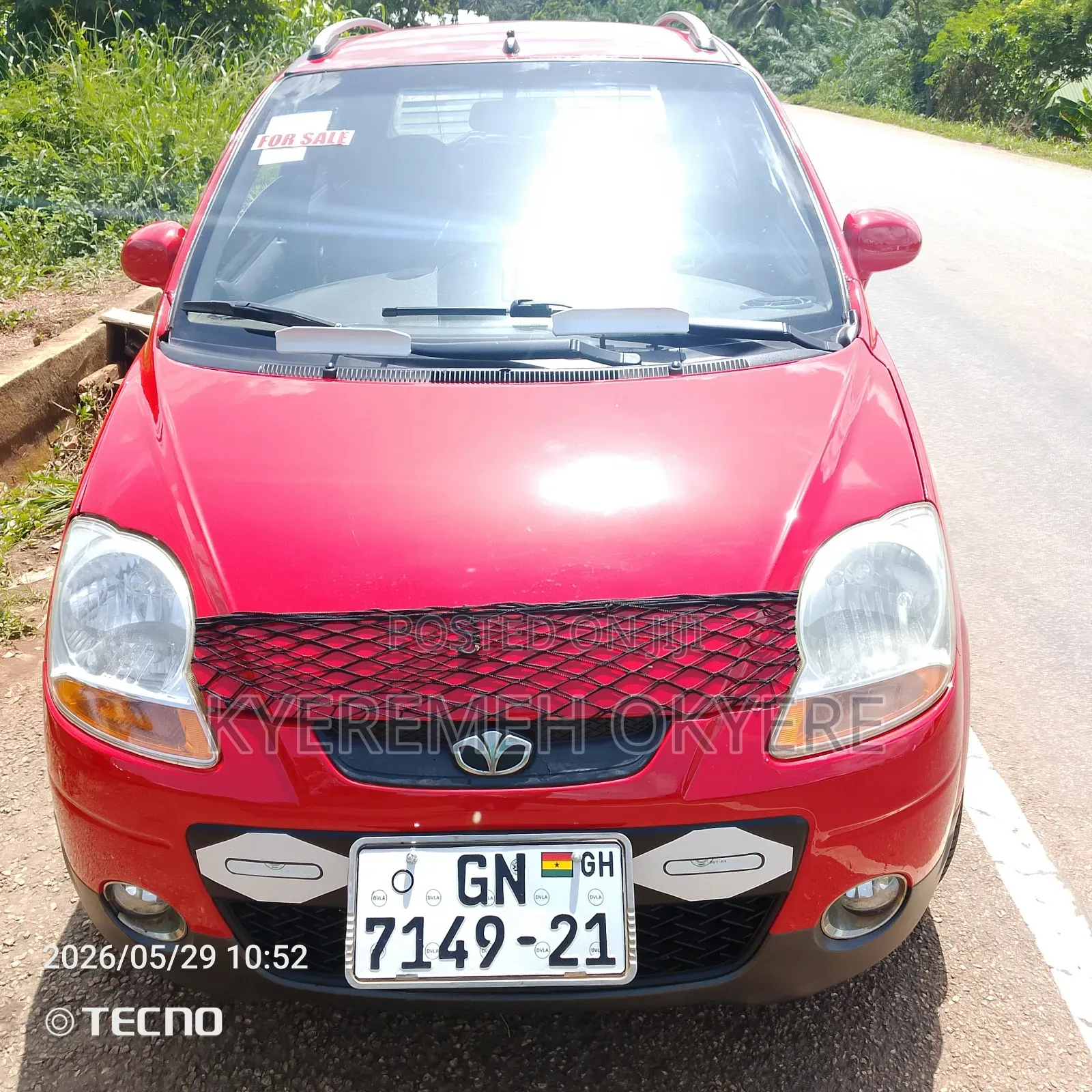 Daewoo Matiz 2009 Red