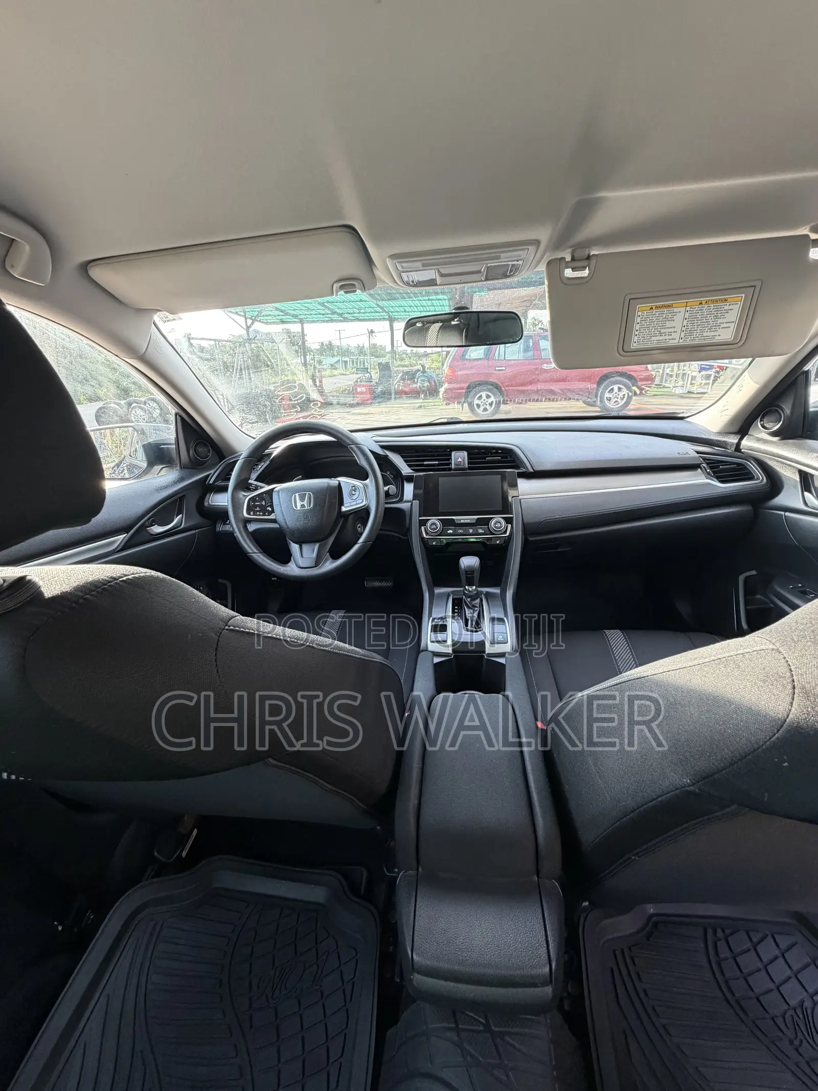 Honda Civic EX 4dr Sedan (2.0L 4cyl) 2017 Gray