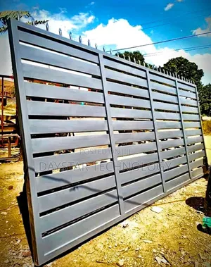 Modern Heavy Duty Metal Gate