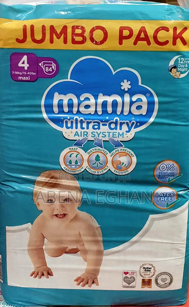 Mamia Diapers Size 4 4+ Imported From the Uk Available for Sale