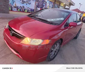 Honda Civic 1.8 5 Door Automatic 2010 Red
