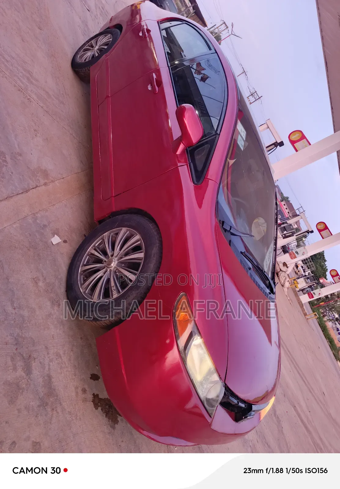 Honda Civic 1.8 5 Door Automatic 2010 Red