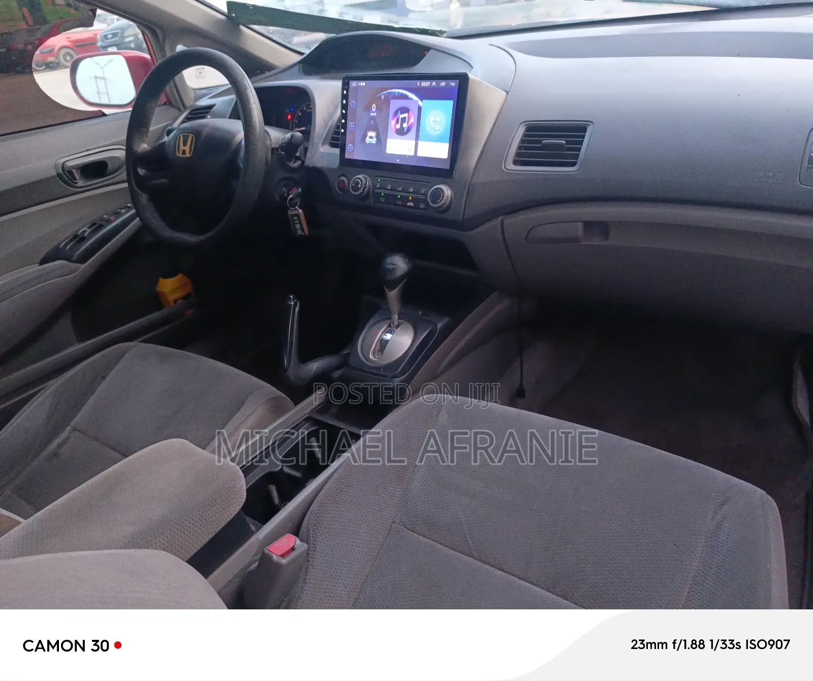 Honda Civic 1.8 5 Door Automatic 2010 Red