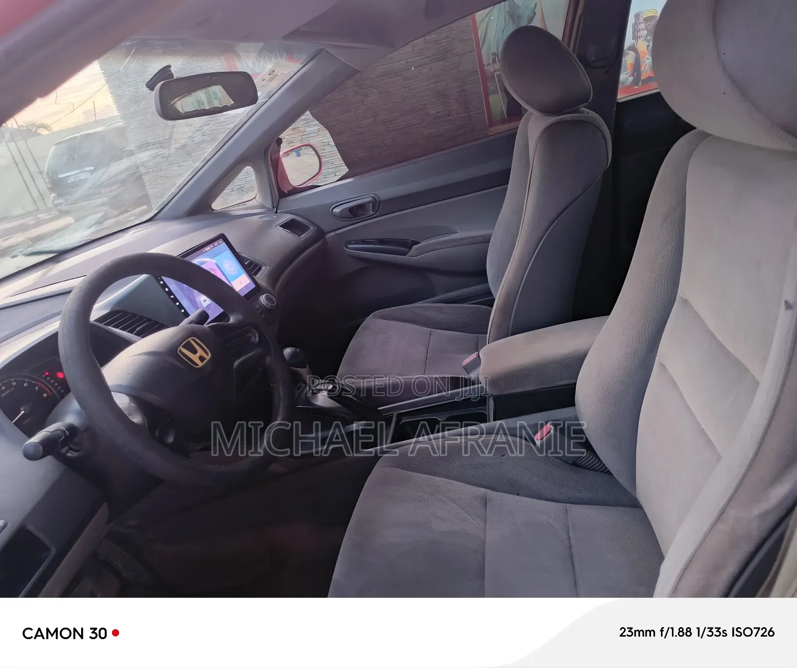 Honda Civic 1.8 5 Door Automatic 2010 Red