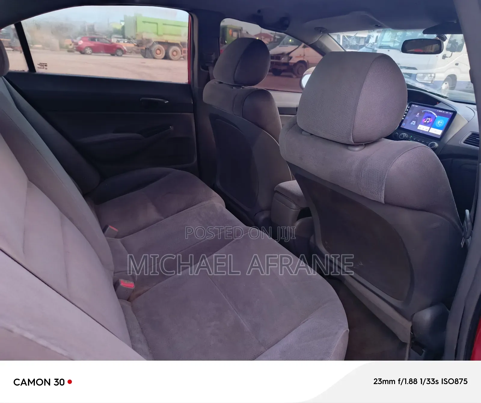 Honda Civic 1.8 5 Door Automatic 2010 Red