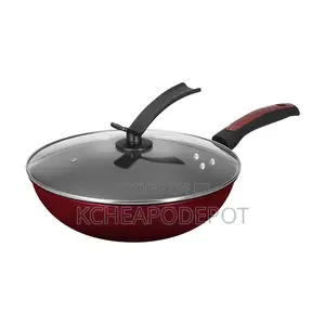 Non-Stick Frying Pan With Glass Lid