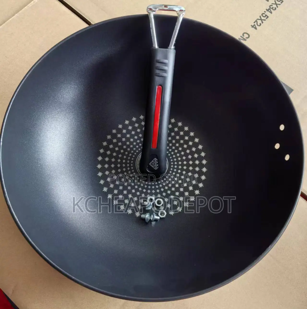 Non-Stick Frying Pan With Glass Lid