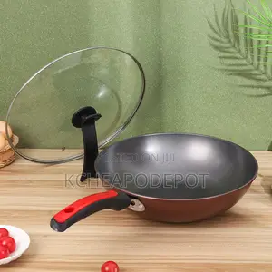Non-Stick Frying Pan With Glass Lid