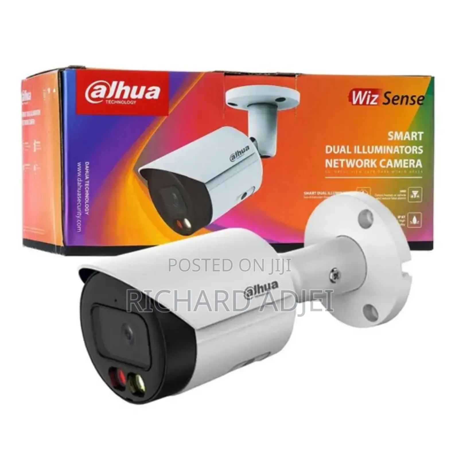 Smart Dual Illuminators Network Camera.