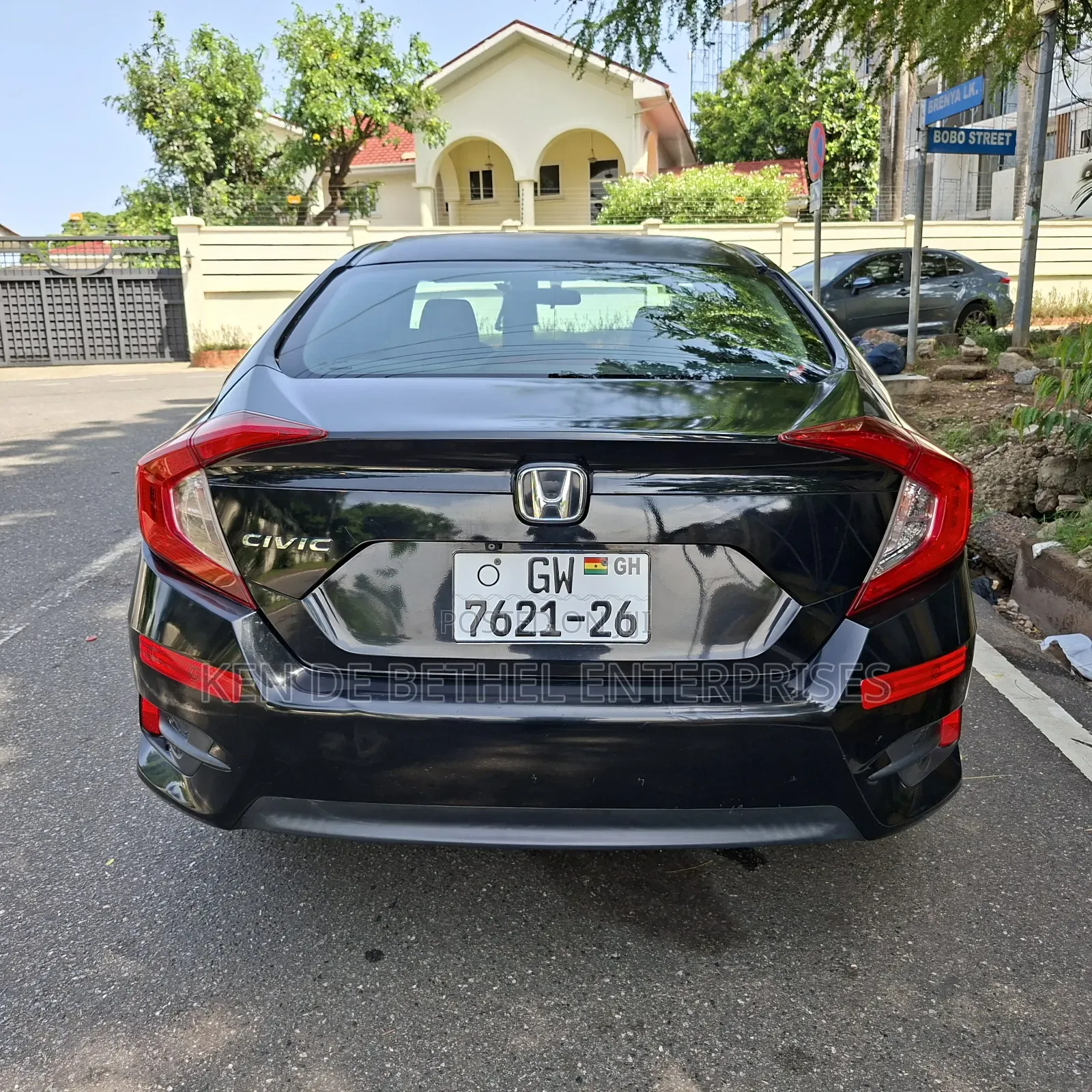 Honda Civic LX 4dr Sedan (2.0L 4cyl) 2016 Black