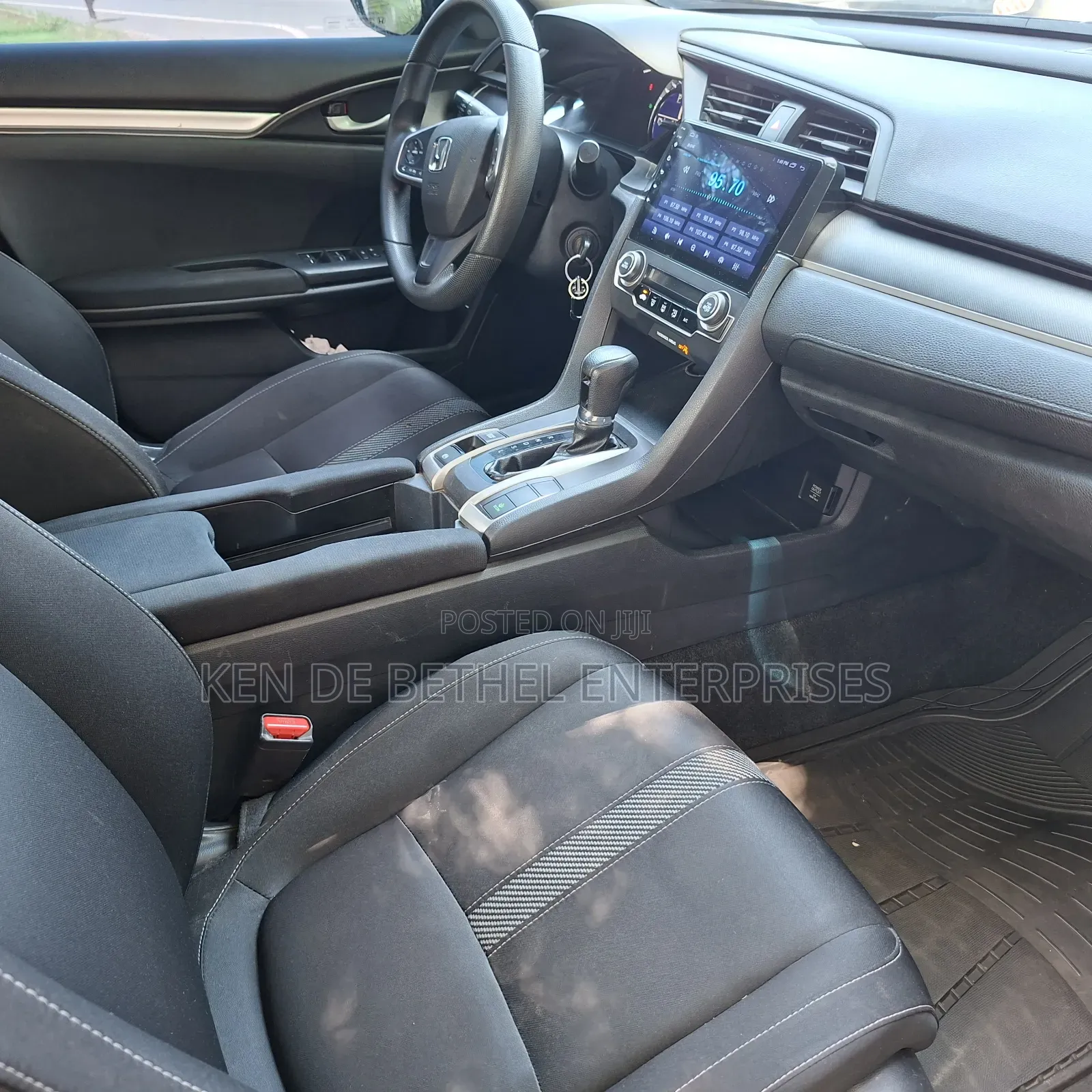 Honda Civic LX 4dr Sedan (2.0L 4cyl) 2016 Black