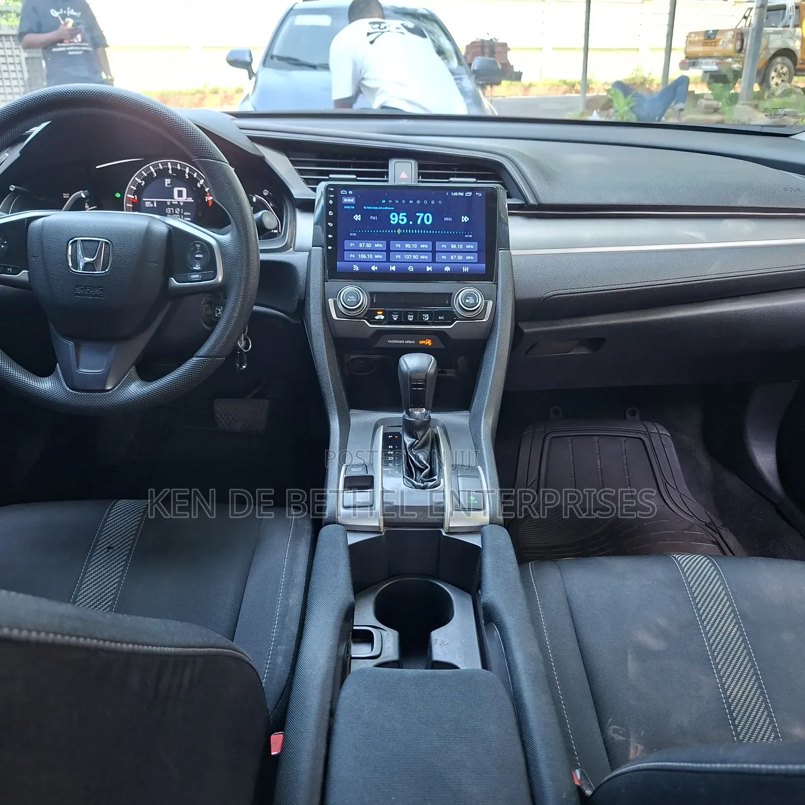 Honda Civic LX 4dr Sedan (2.0L 4cyl) 2016 Black