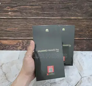 New Huawei Mate 80 Pro 5G 512 GB Black