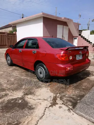 Toyota Corolla 2006 Red