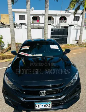 Honda Civic Sport Sedan 2020 Black