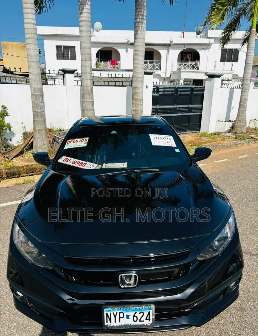 Honda Civic Sport Sedan 2020 Black