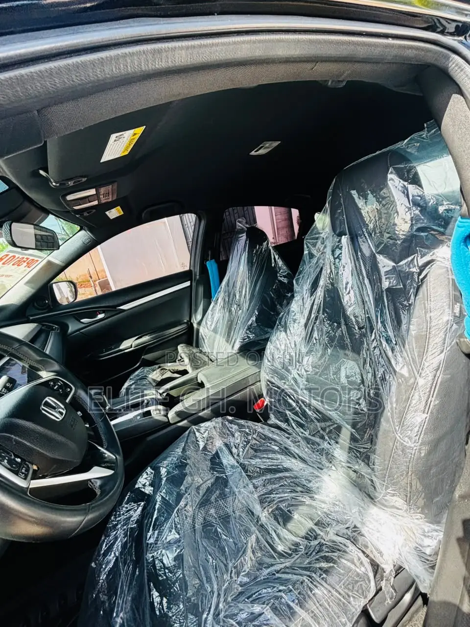 Honda Civic Sport Sedan 2020 Black