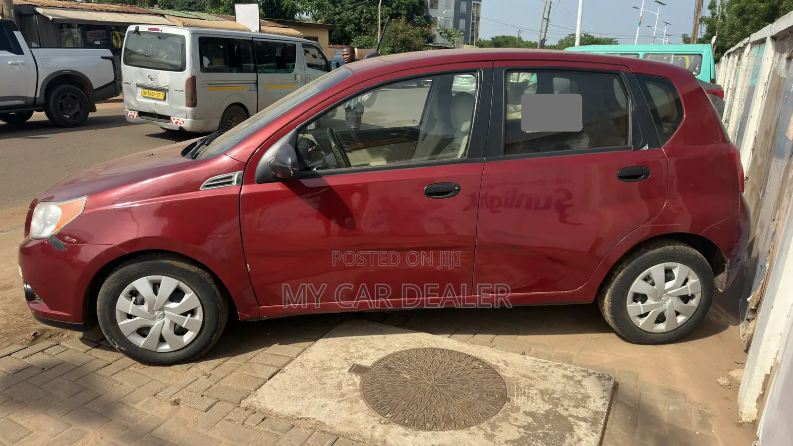 Chevrolet Aveo 1.4 Hatchback 2014 Red