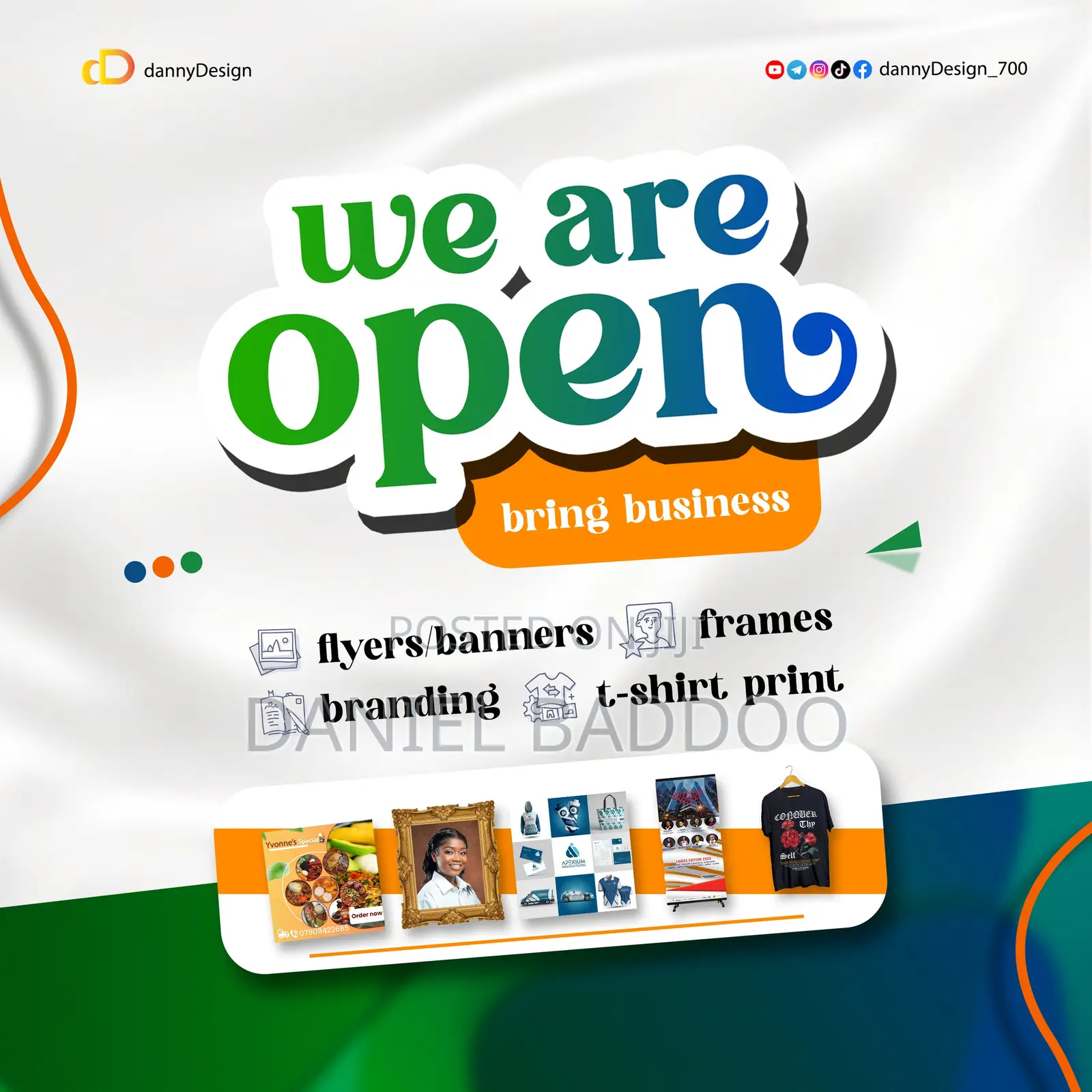 Graphic Design(Flyers,Posters,Labels,Cloth,Logo, Pullup)
