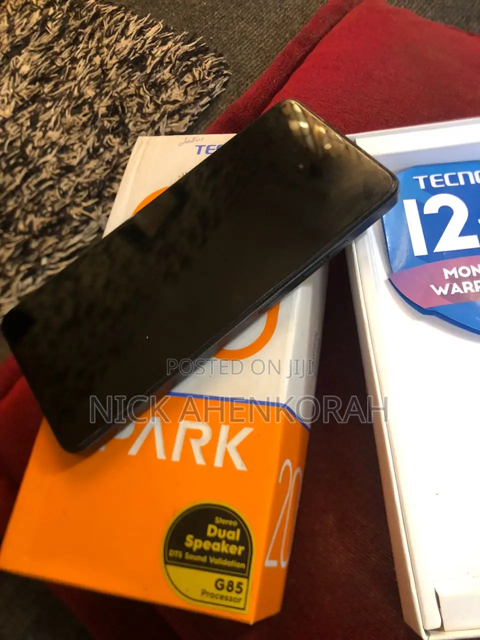 New Tecno Spark 20 128 GB Gray