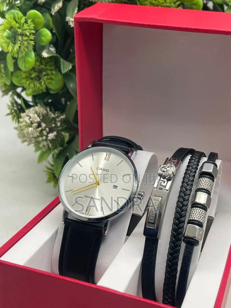 Classic Casio Watch Paired With a Stylish Bracelet