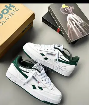 Affordable Sneakers - Reebok Club C Revenge – White/Dark Green -Unisex