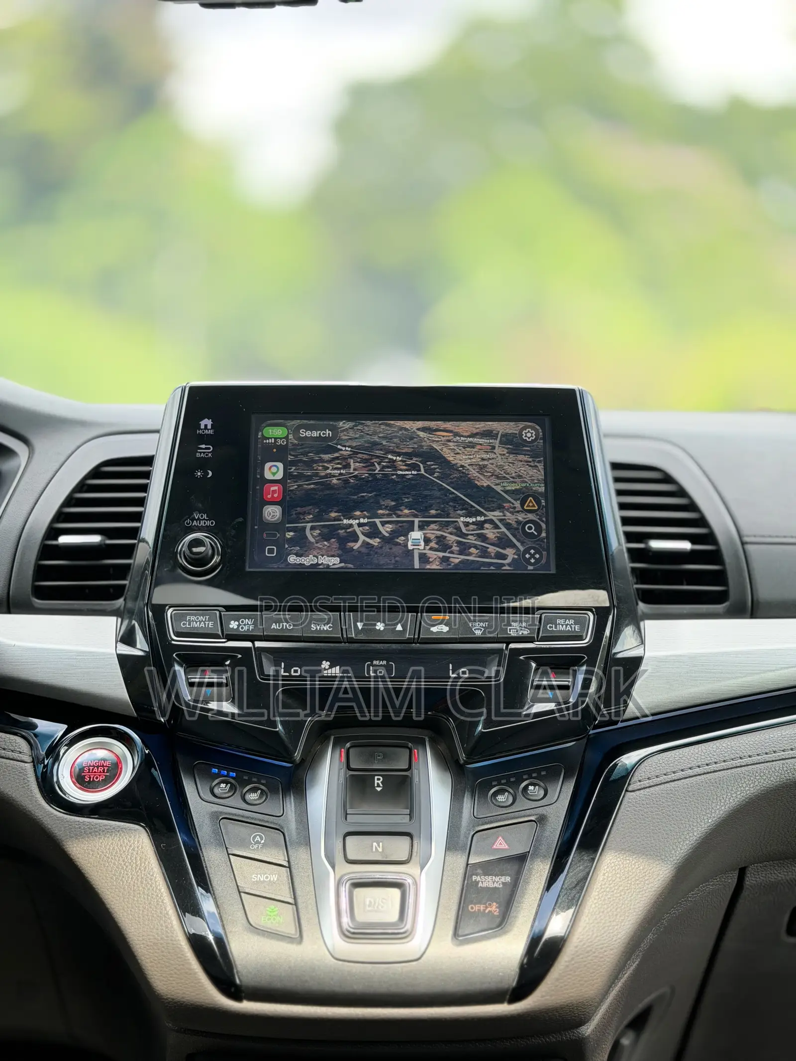 Honda Odyssey Elite 2019 Off white