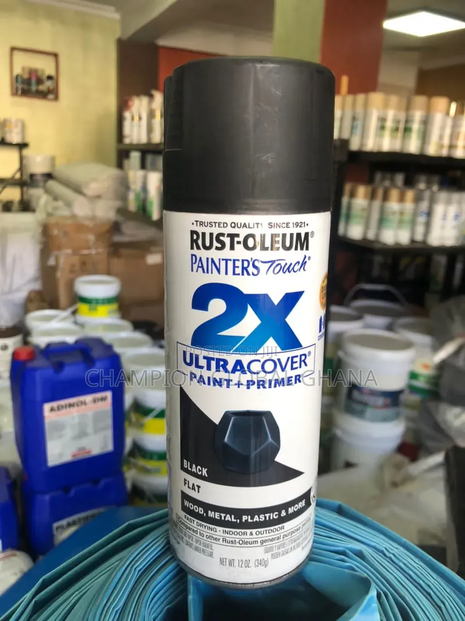 Rust-Oleum Paint and Primer Flat Black