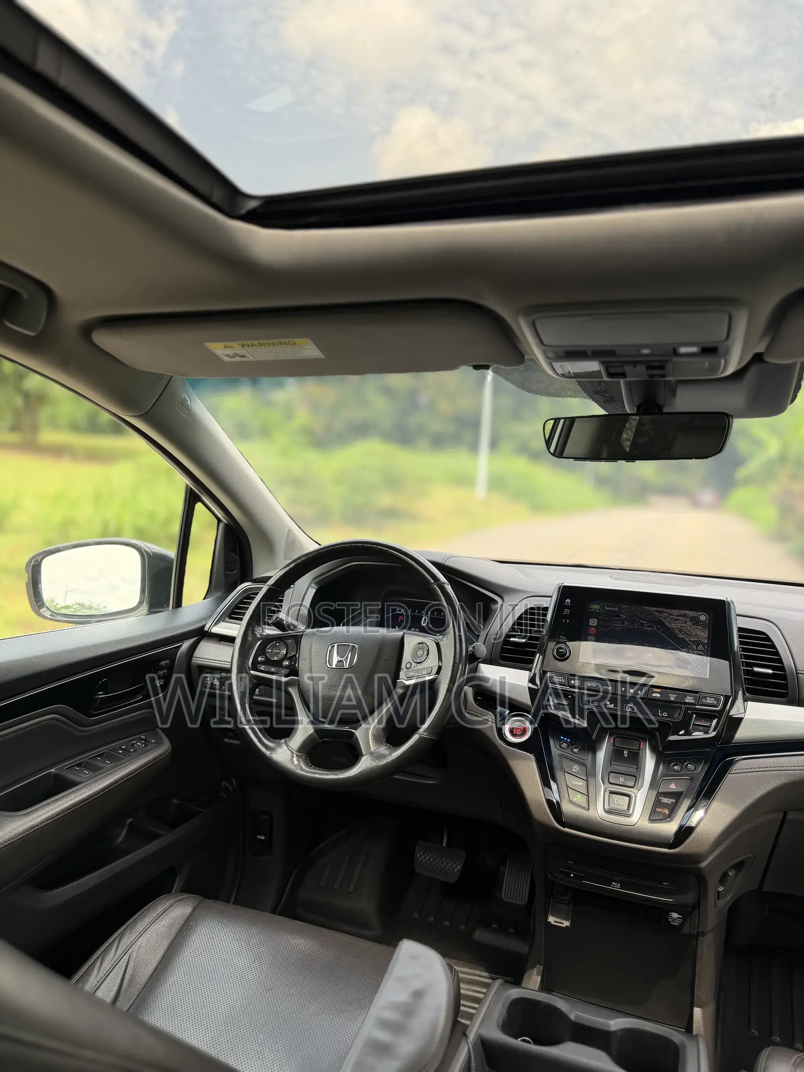 Honda Odyssey Elite 2019 Off white