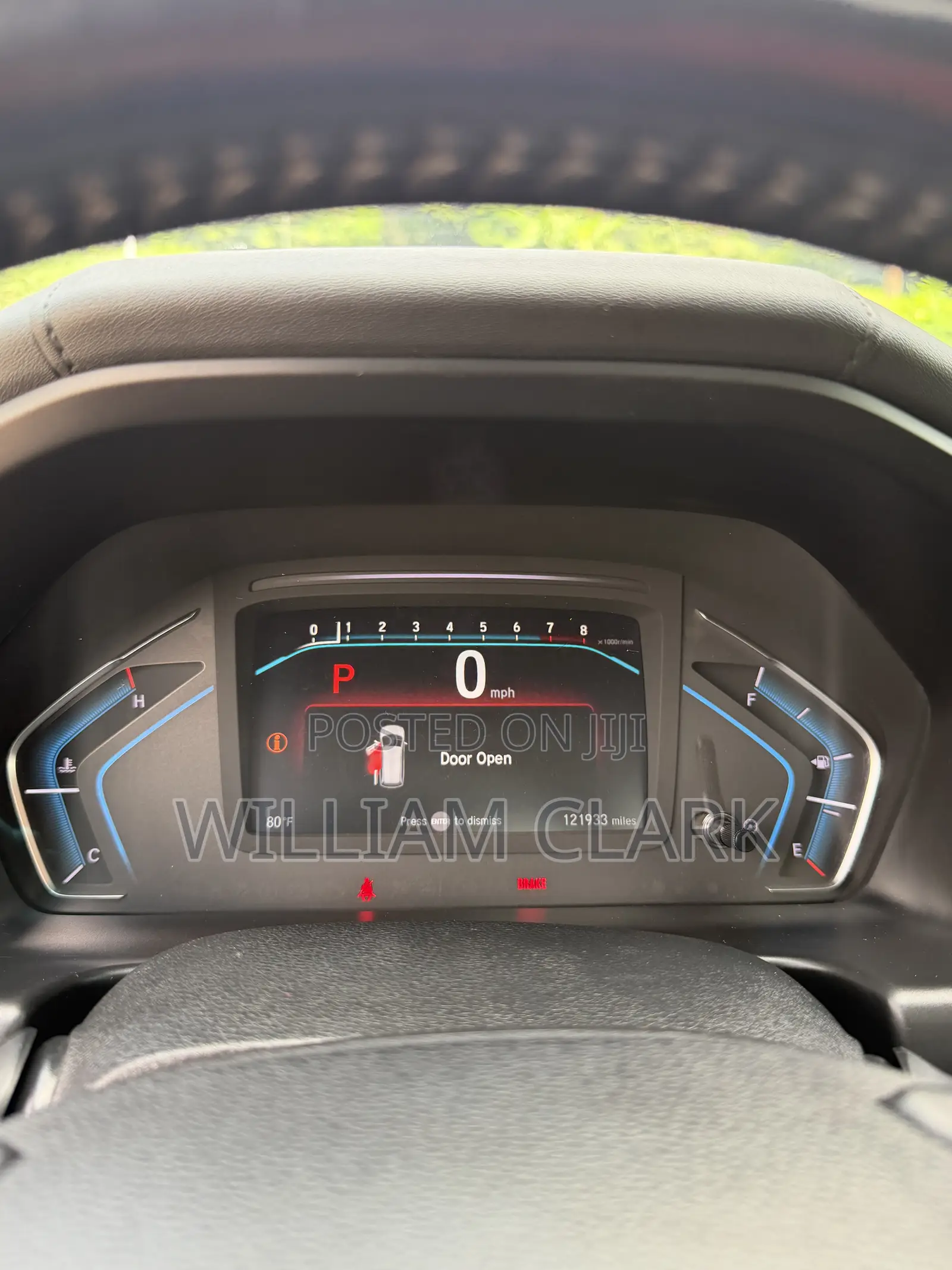 Honda Odyssey Elite 2019 Off white