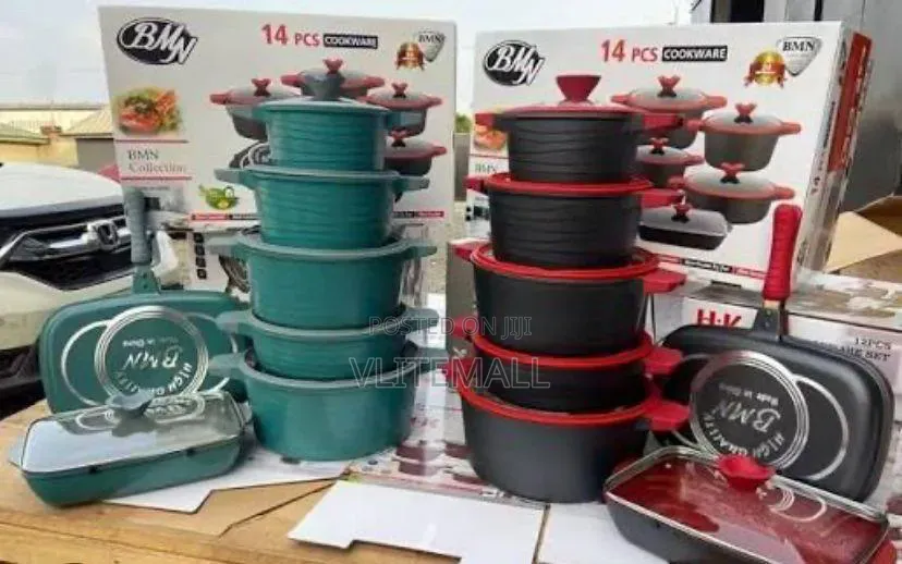 Die-Cast Aluminum Cookware Set