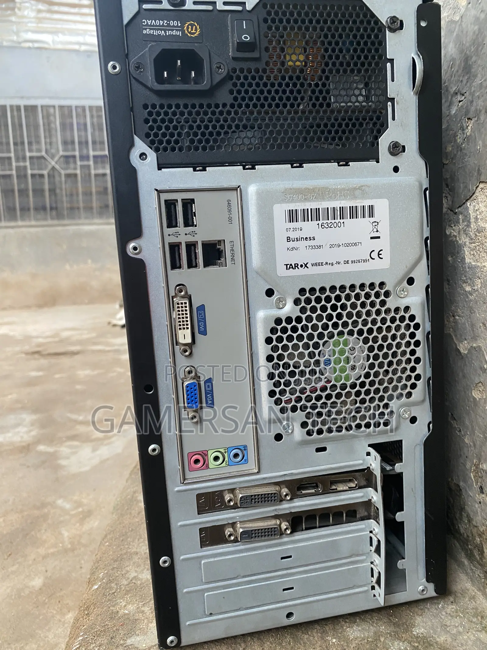 Desktop Computer HP 8GB Intel Core i5 HDD 500GB