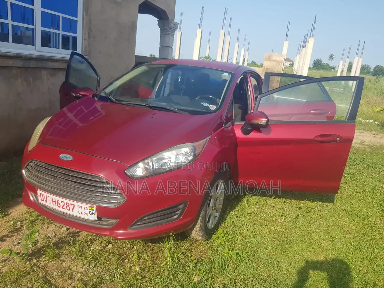 Ford Fiesta 2015 Red