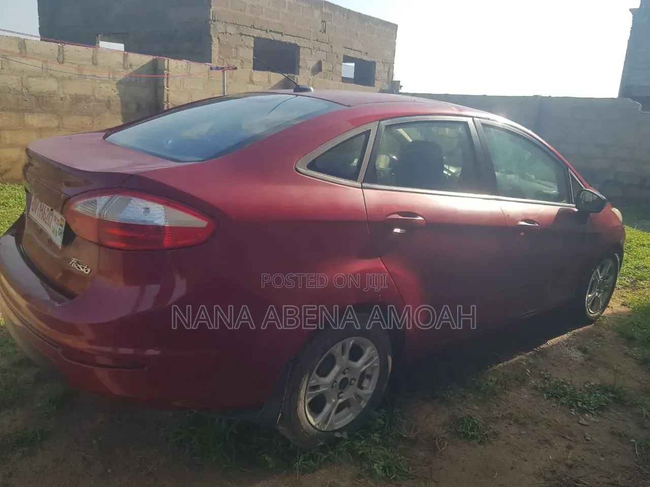 Ford Fiesta 2015 Red