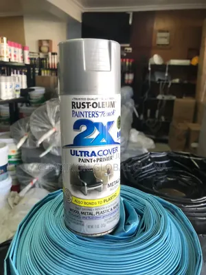 Rust-Oleum 2x Paint and Primer Metallic Aluminium