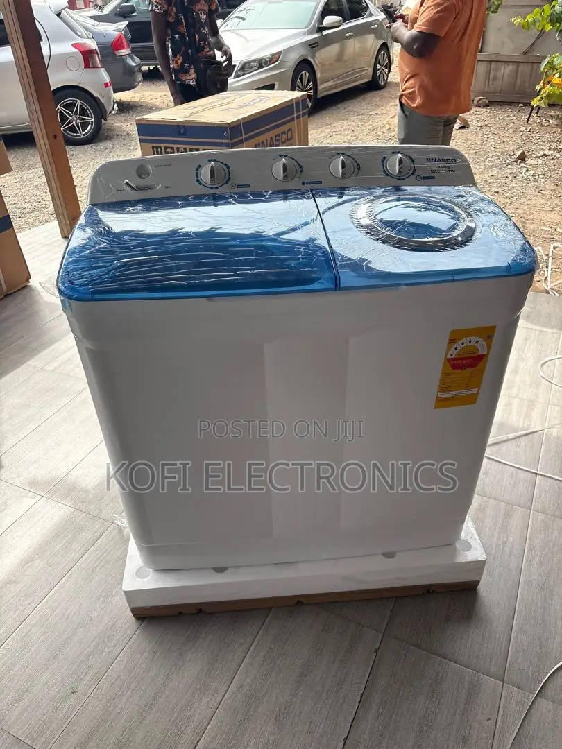 Nasco 15kg Washing Machine Built for Heavy-Duty Laundry