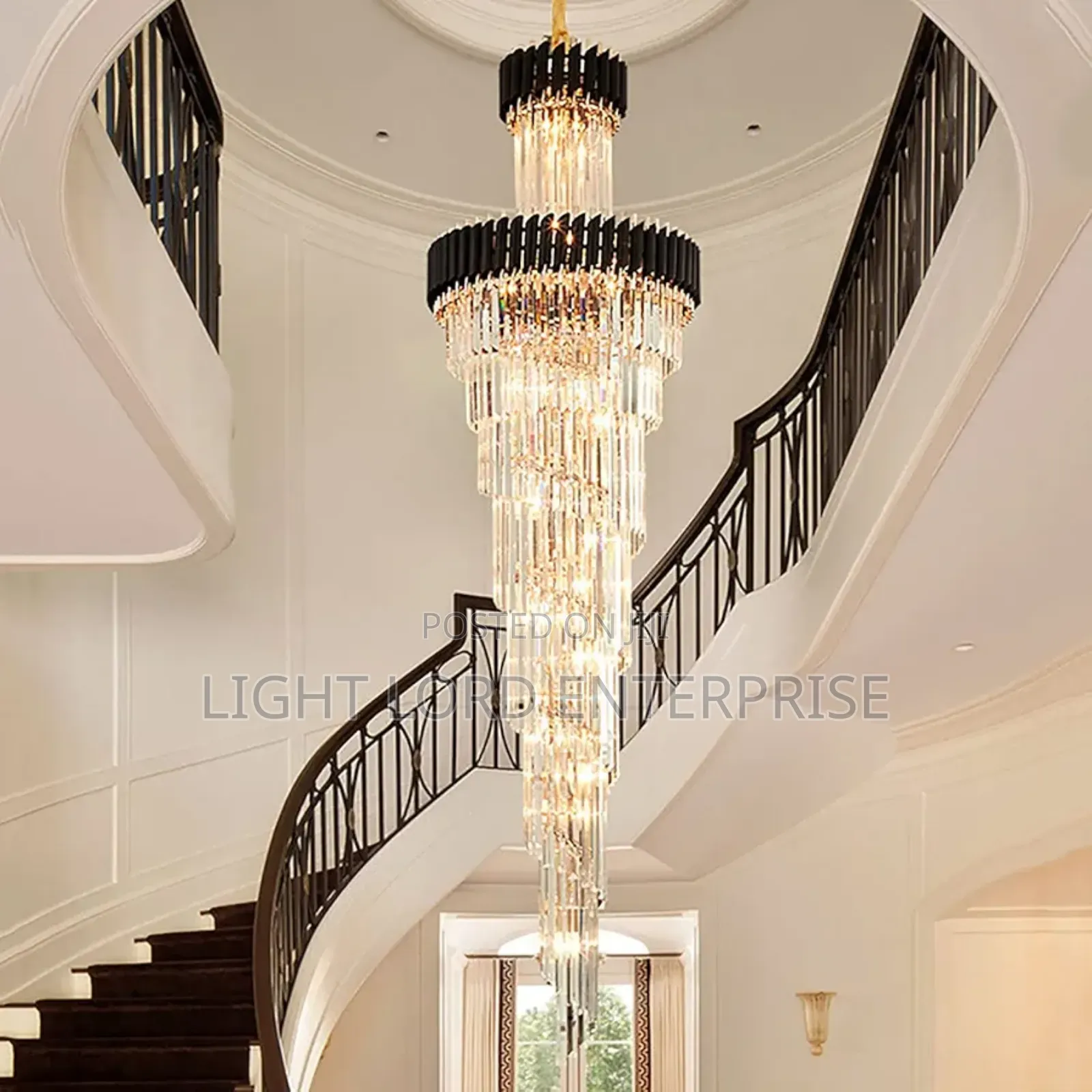 Center Hall Way Chandelier 800mm By3200mm
