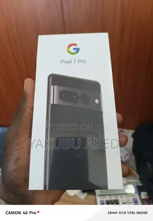 New Google Pixel 7 Pro 128 GB Black