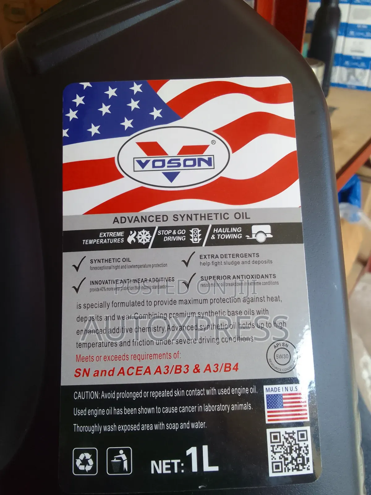 Voson High Grade Engine Oil 1l