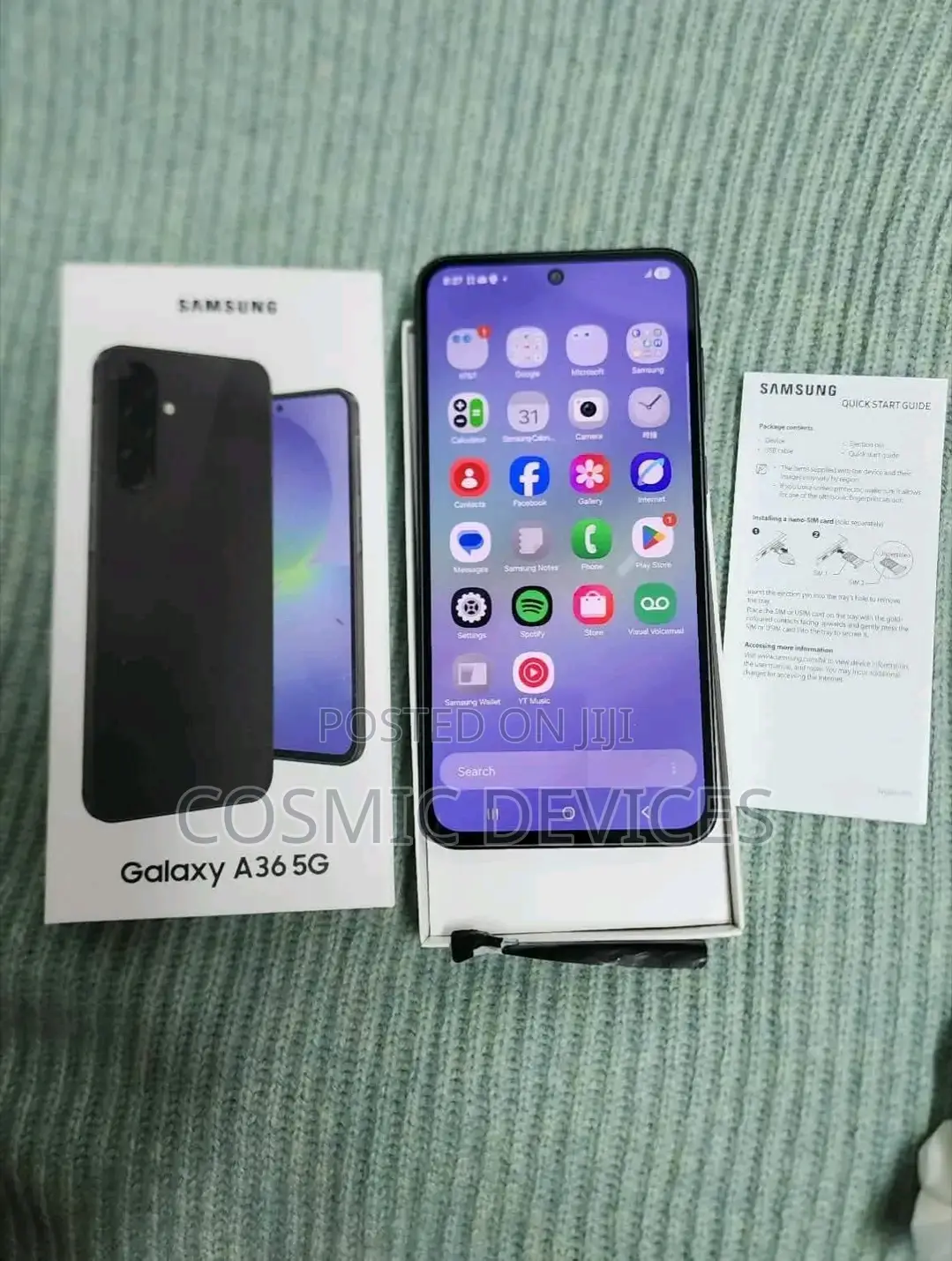 New Samsung Galaxy A36 256 GB Black