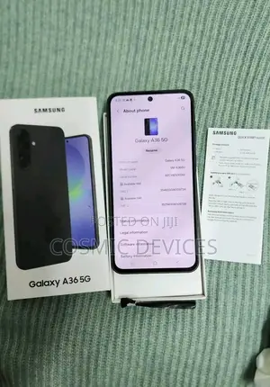 New Samsung Galaxy A36 256 GB Black